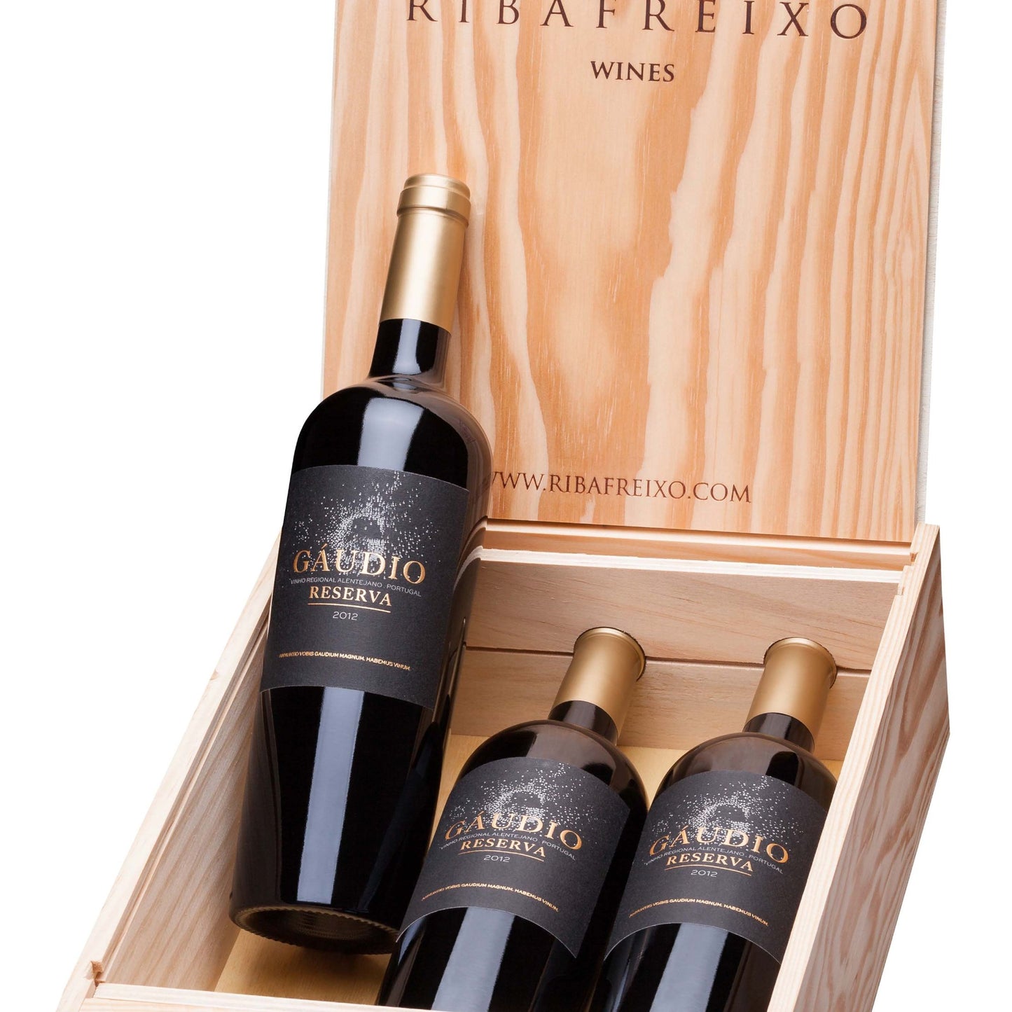 Cx. Mad. 3 Gáudio Reserva Tinto 2018