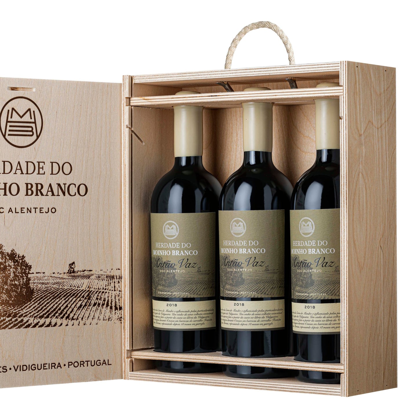 Cx. Mad. 3 Herdade do Moinho Branco Antão Vaz 2019